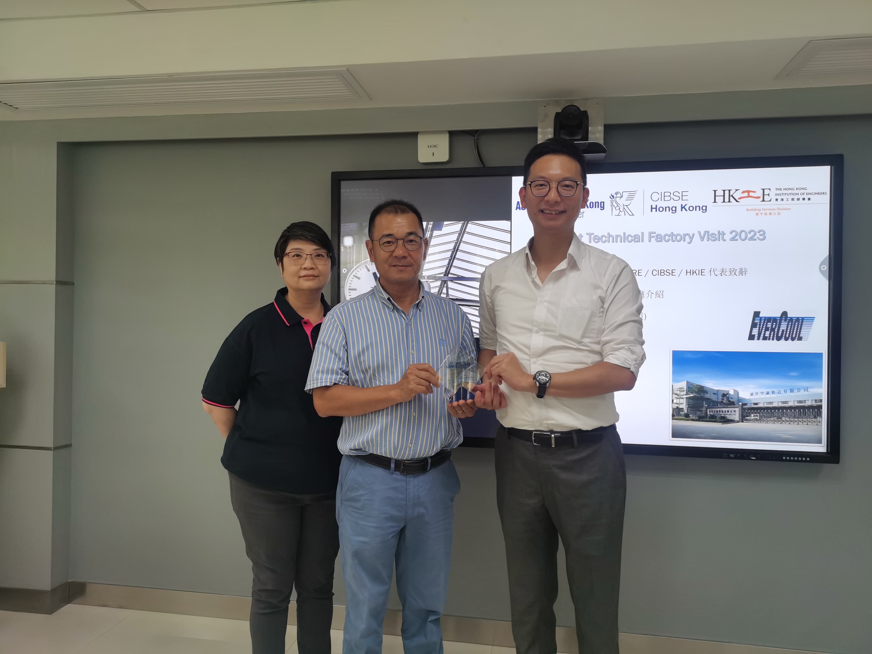 EverCool founders at ASHRAE Hong Kong chapter event