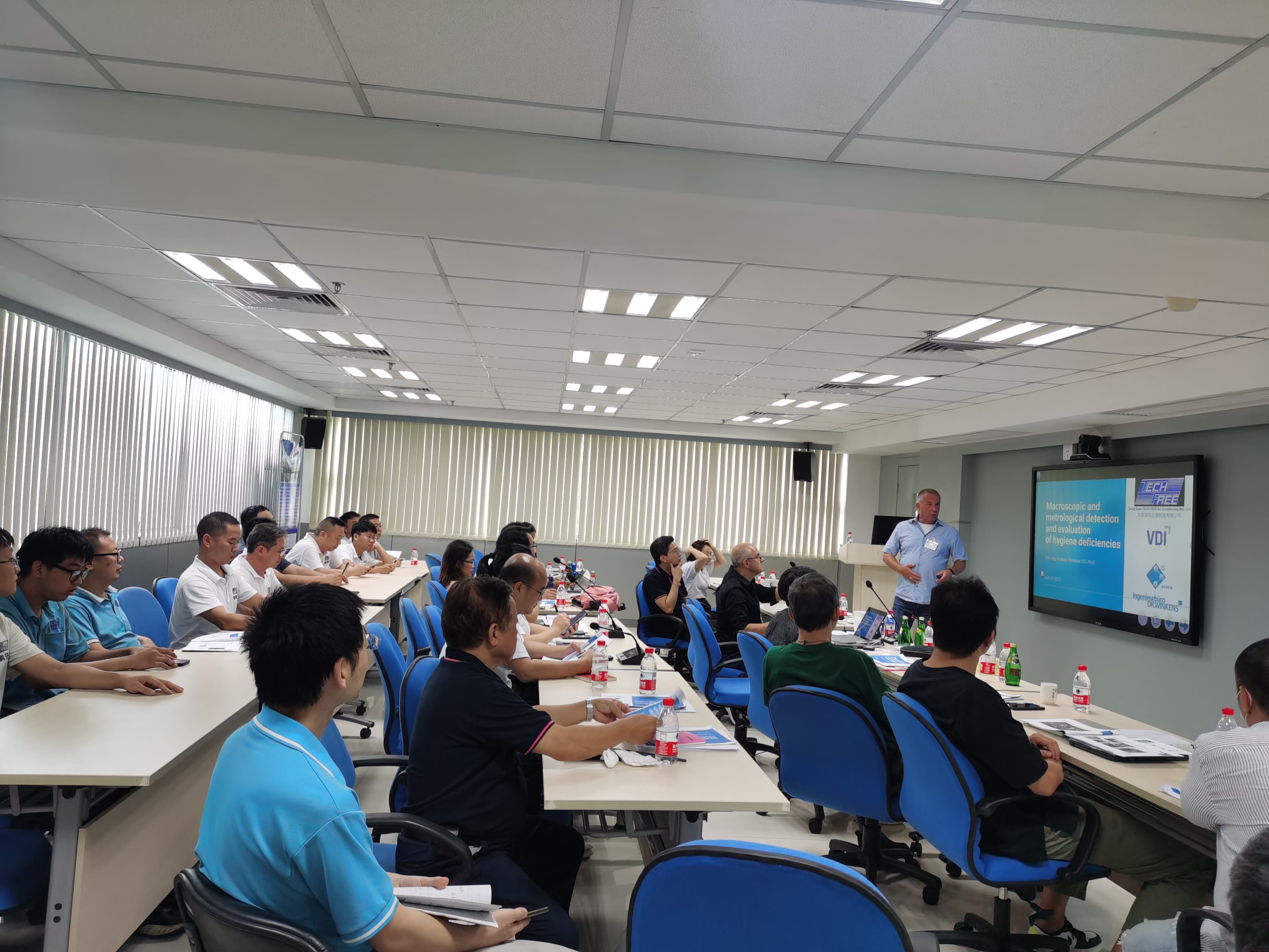 VDI 6022 advanced training programme with certification candidates