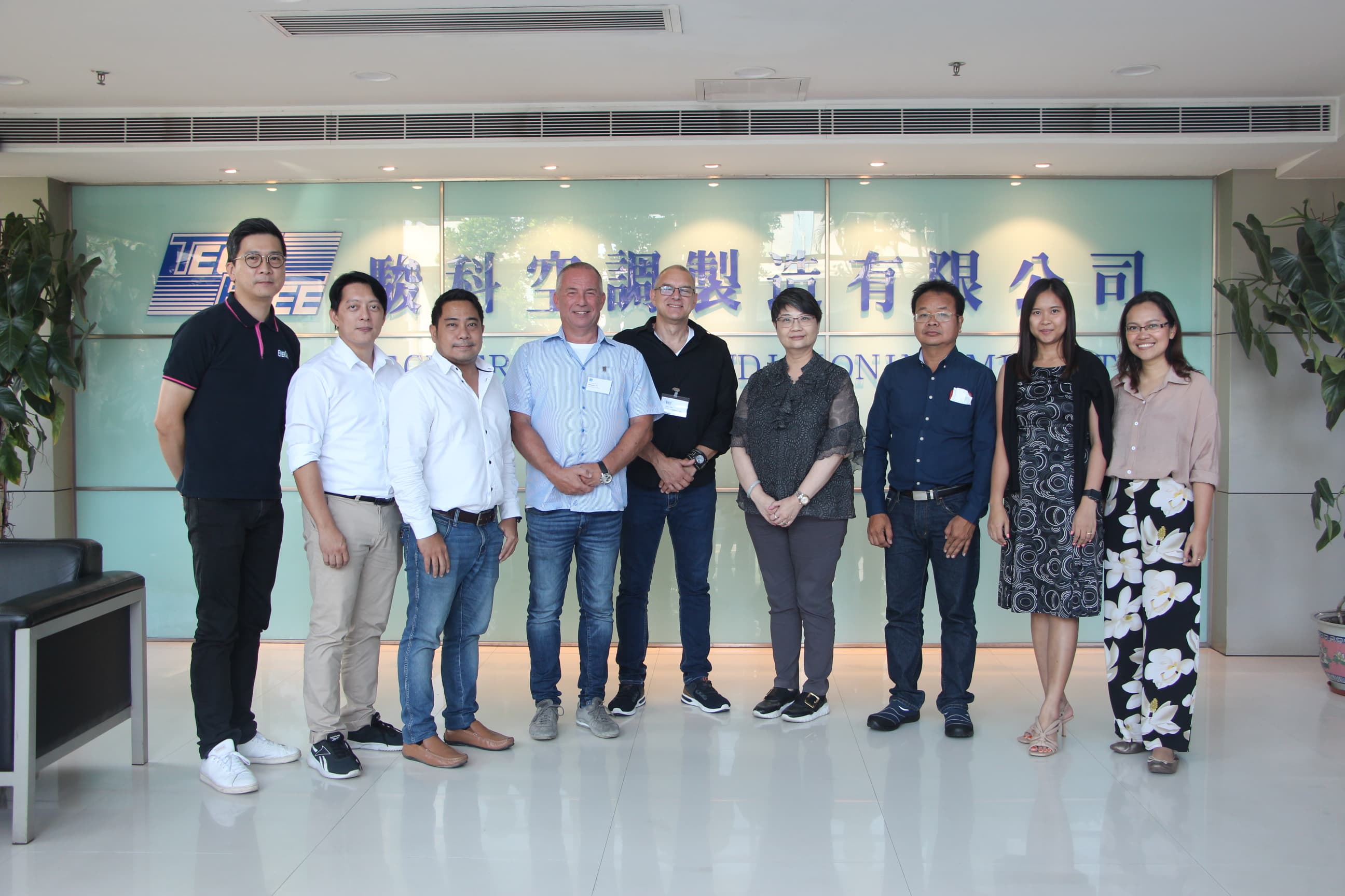 EverCool Thailand team at TECH FREE headquarters